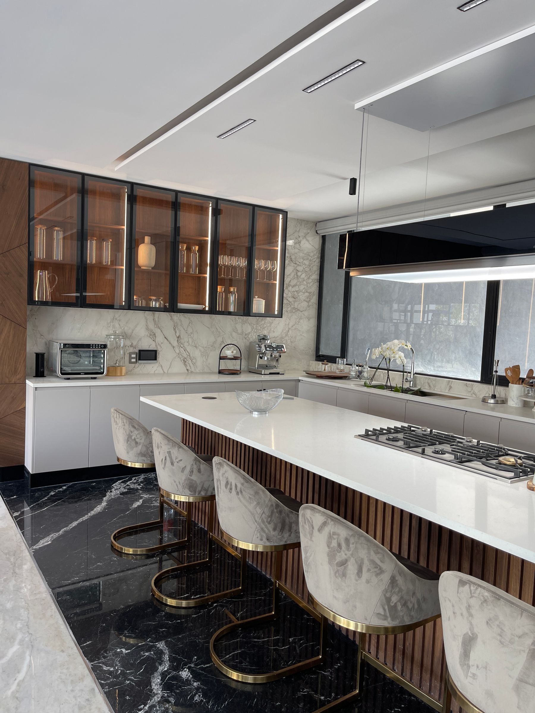 Kitchen & Prep Kitchen Install visual reference